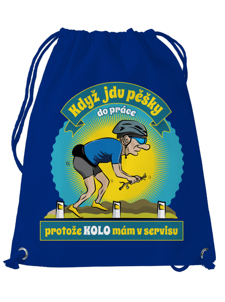 Závislost na kole vak Royal Blue Mal