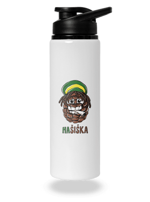 Hašiška lahev na vodu White