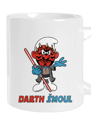 Darth Šmoul velký hrnek White