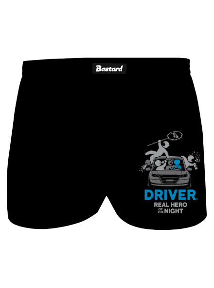 Driver pánské trenky Black