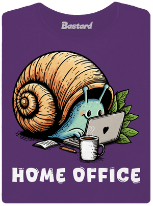 Šnekův home office dámské tričko premium Purple