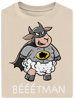 Bééétman unisex tričko oversized Almond