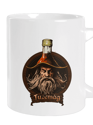 Tuzemág velký hrnek White