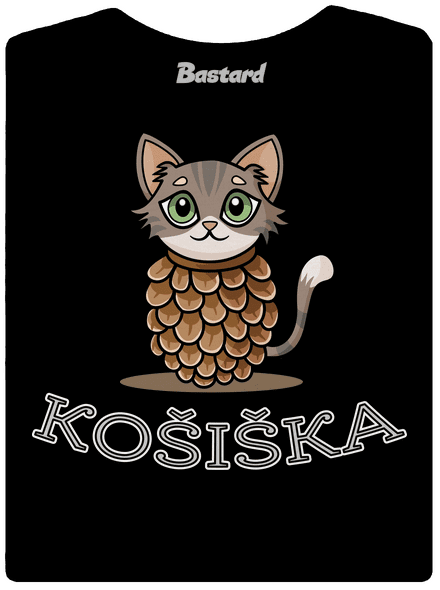Košiška dámské tričko premium Black