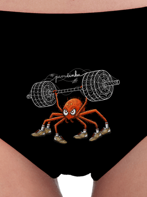 Pavučinka dámské kalhotky Black