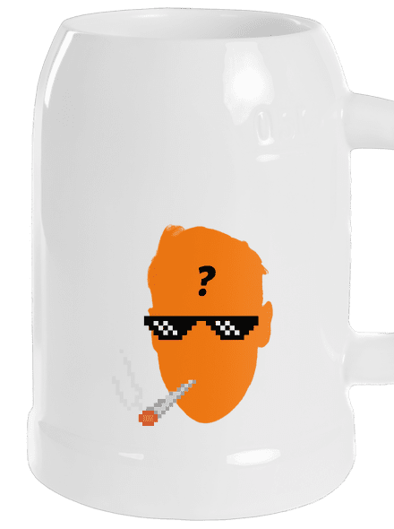 Thug life půllitr White