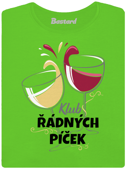 Klub řádných píček dámské tričko Apple Green