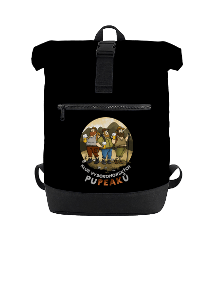 Klub pupeaků batoh Black