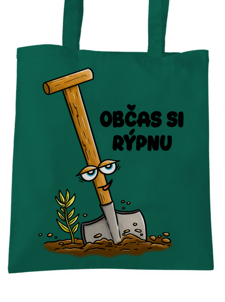 Občas si rýpnu taška Bottle Green WM