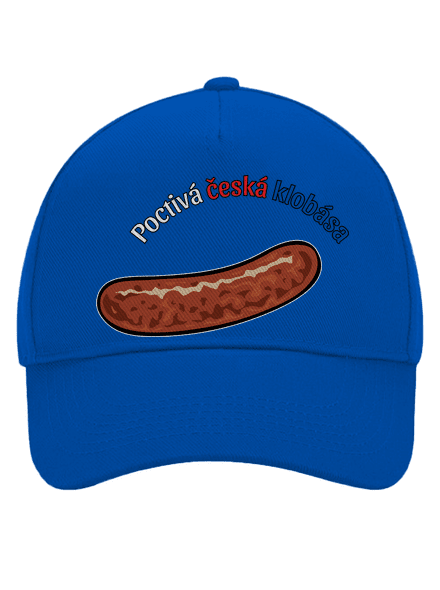 Poctivá buchta a klobása kšiltovka baseballka Bright Royal