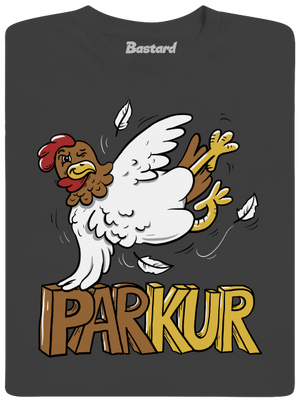 Parkur pánské dlouhý rukáv Dark Grey