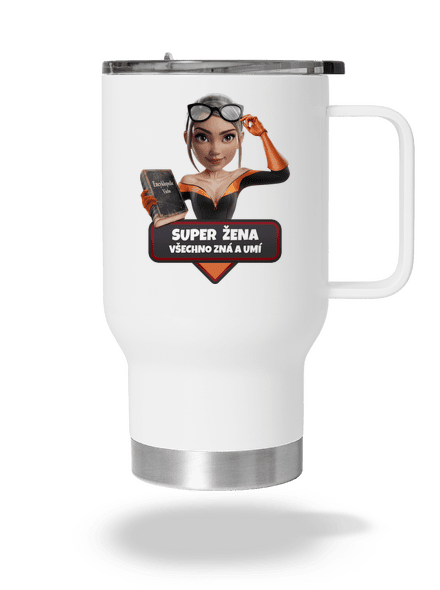 Super máma termohrnek White