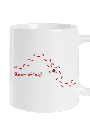 Beer effect klasický hrnek White