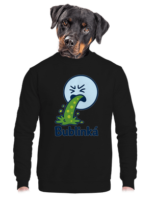 unisex mikina bez kapuce