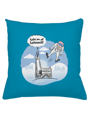 Lyže polštář Blue Turquoise