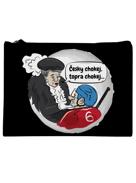 Český hokej taštička Black