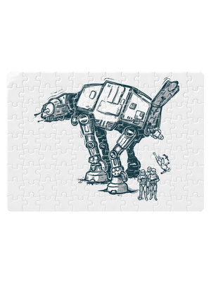 AT-AT puzzle White