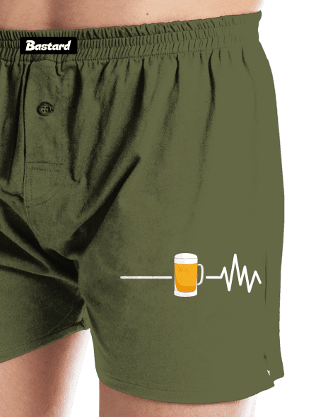 Beer help pánské trenky Khaki