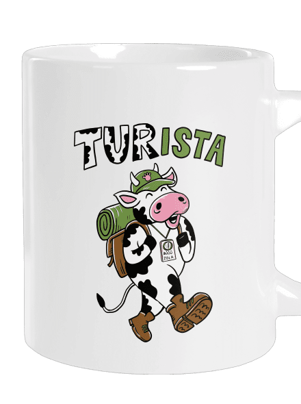 Tur na cestách velký hrnek White