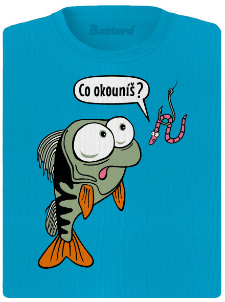 Co okouníš? dámské sportovní tričko Blue Atol