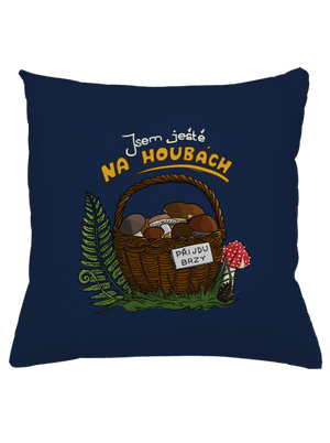Na houbách polštář Dark Navy