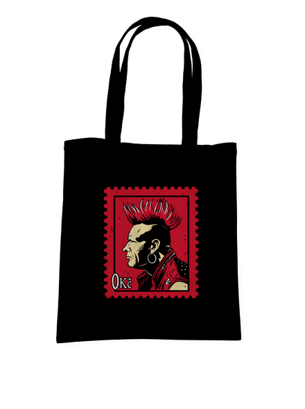 Známka punku taška Black