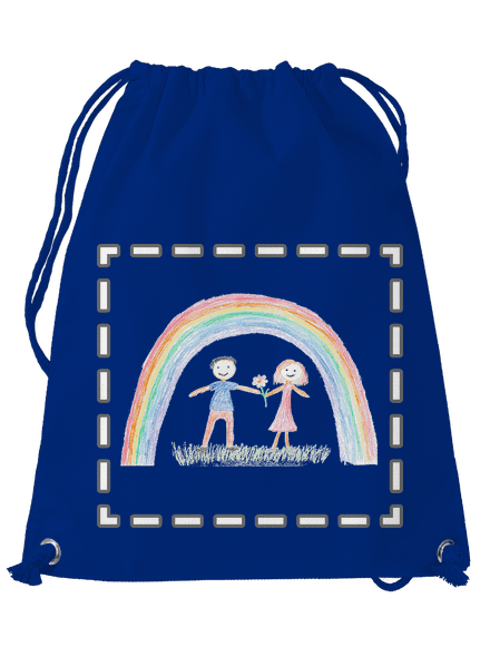 Dětské kresby - nahraj vlastní vak Royal Blue Mal
