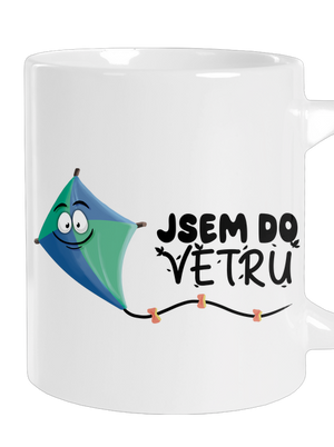 Do větru velký hrnek White