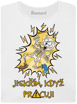 Jiskřím dámské tričko premium White