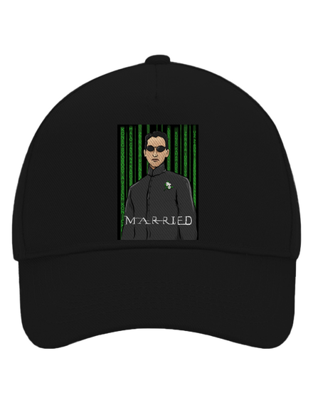 Neoženich kšiltovka baseballka Black