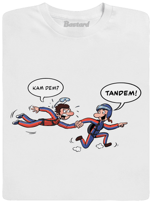 Tandem pánské dlouhý rukáv White