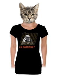 dámské tričko s lemem