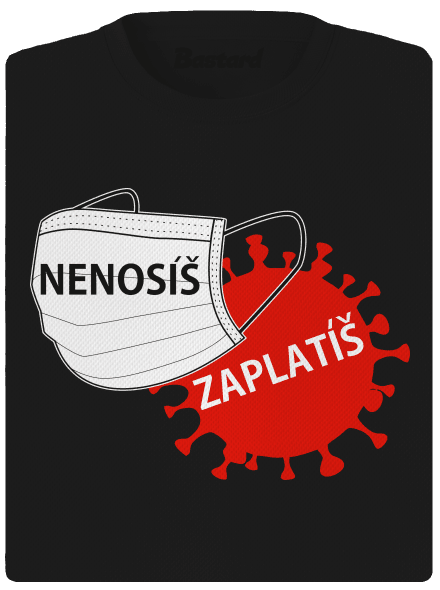 Nenosíš zaplatíš dámské sportovní tričko Black