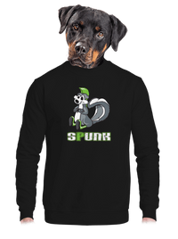 unisex mikina bez kapuce