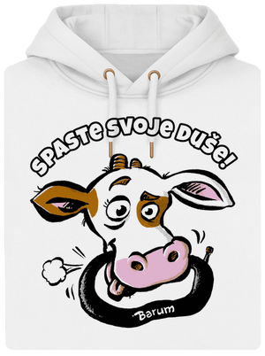 Spaste svoje duše unisex mikina premium Snowwhite