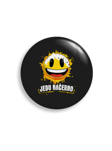 Jedu načerno placka uni