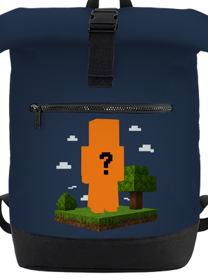 Minecraft z vlastní fotky batoh French Navy