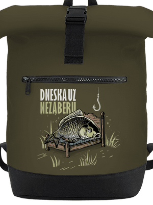 Dneska už nezaberu batoh Military Green