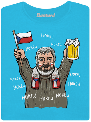 Hodor dámské tričko s lemem Blue Atol