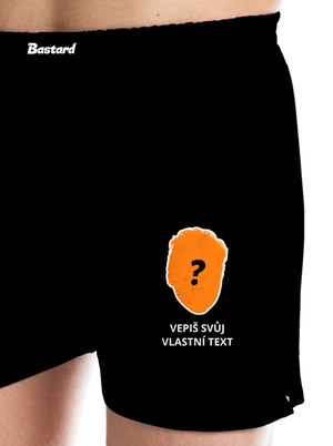 Tvoje hlava pánské trenky Black