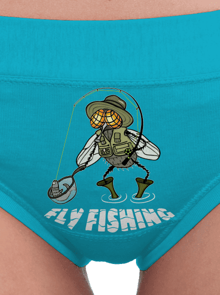 Fly fishing dámské kalhotky Turquoise