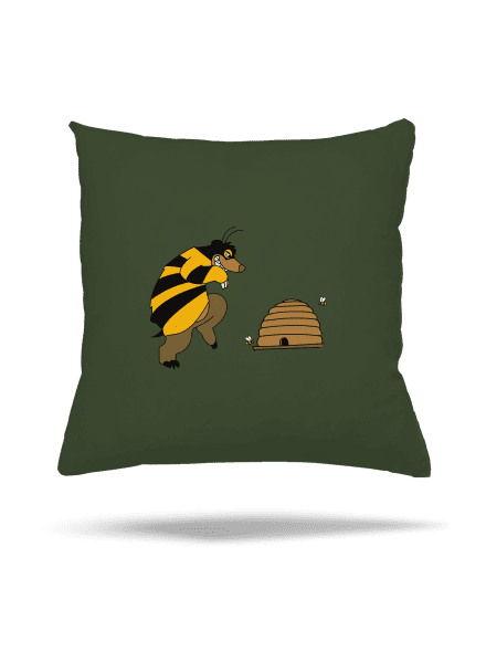 Pan včelka polštář Olive Green
