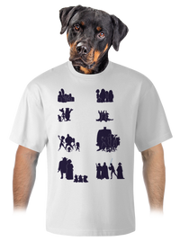 unisex tričko oversized