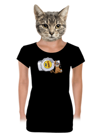 dámské tričko s lemem