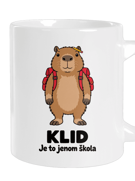 Je to jenom škola velký hrnek White