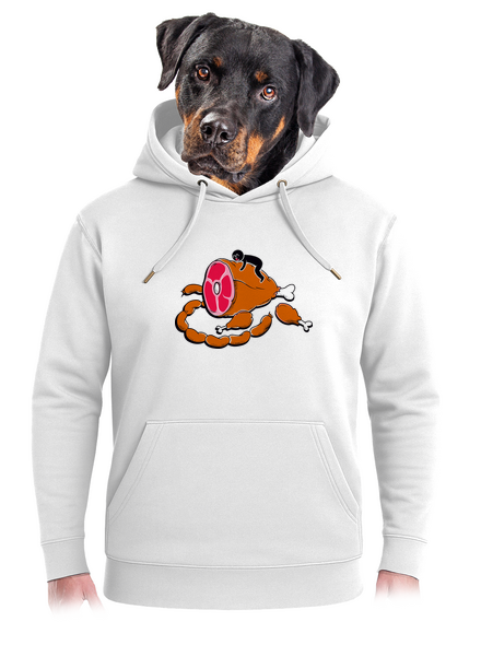 Meating unisex mikina premium Snowwhite