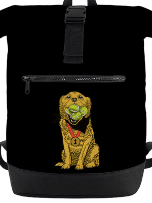 Zlatý retrívr batoh Black