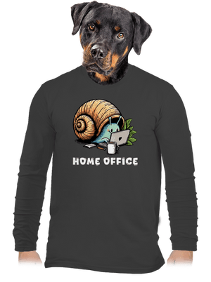 Šnekův home office pánské dlouhý rukáv Dark Grey