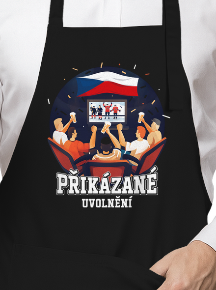 Přikázané uvolnění zástěra Black