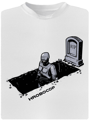 Hrobocop dětské sportovní tričko White